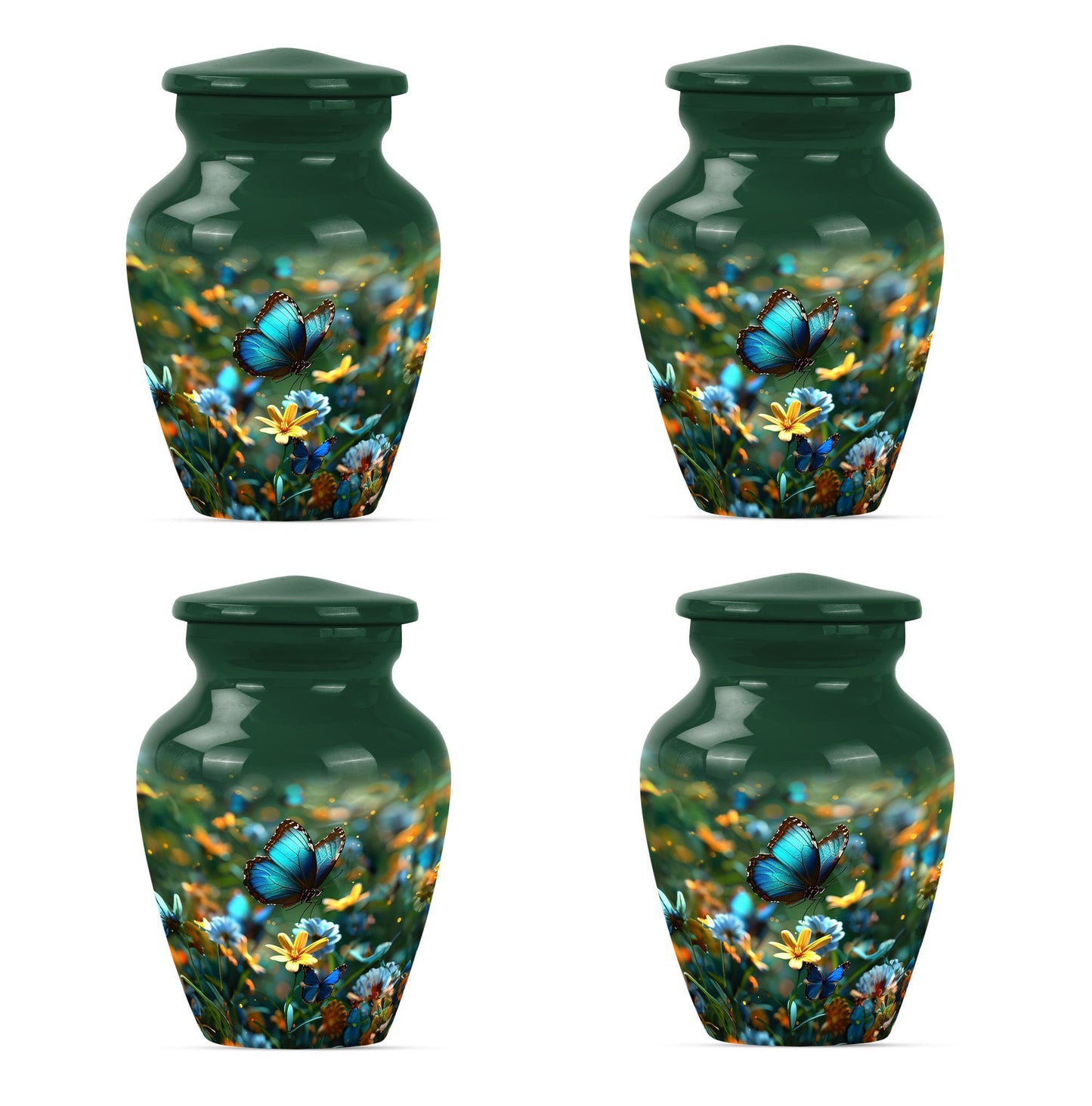  butterfly urn