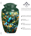  butterfly urn