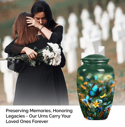  butterfly urn