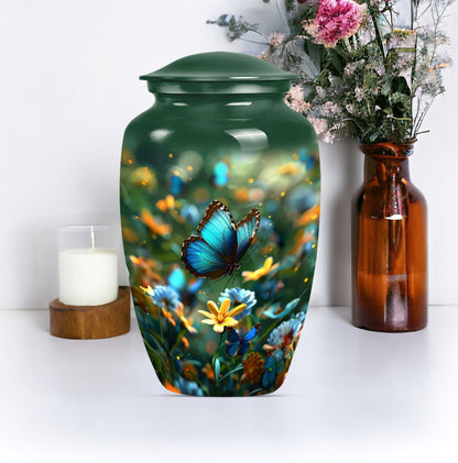  butterfly urn