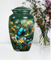  butterfly urn