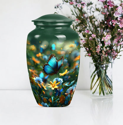  butterfly urn