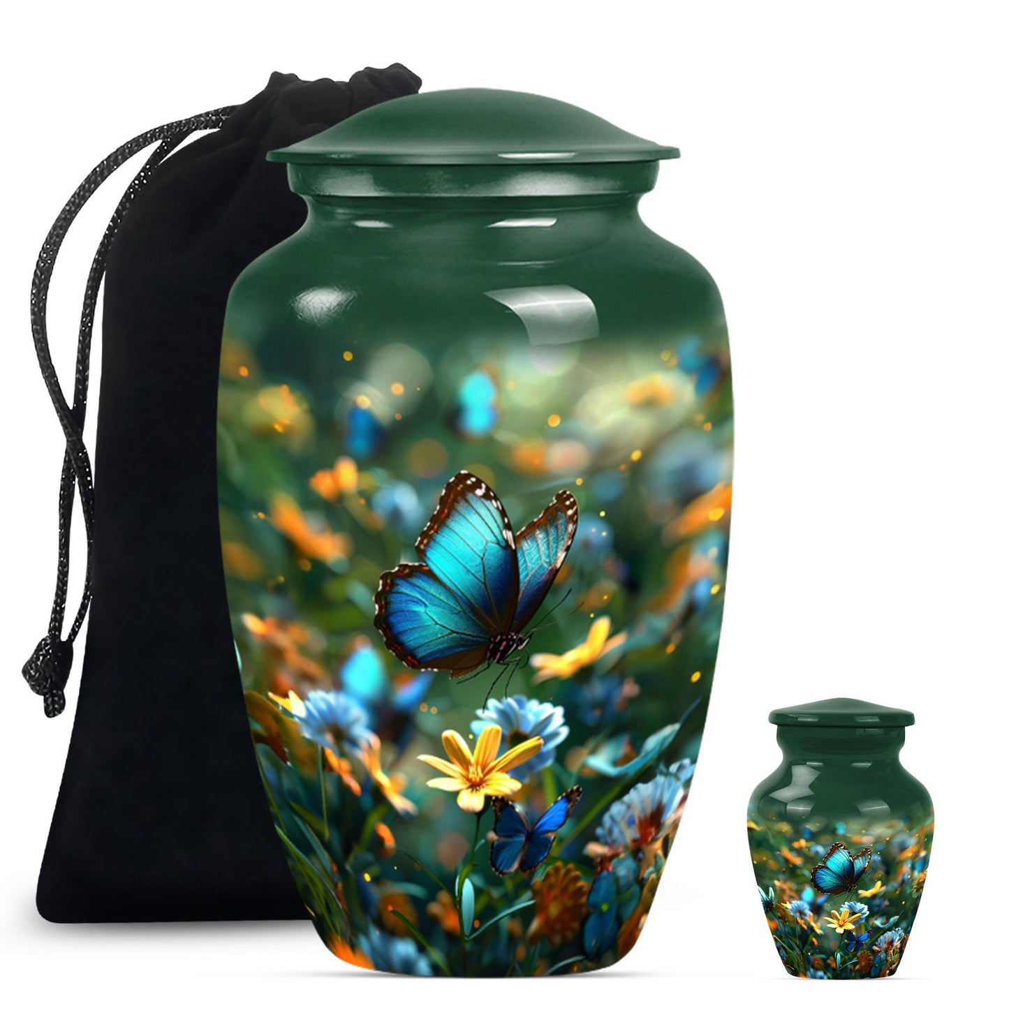  butterfly urn