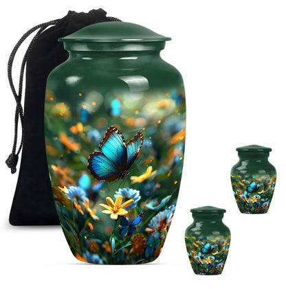  butterfly urn