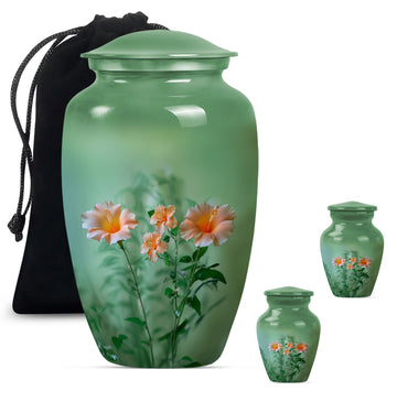 Large Urn with 2 Mini Urn