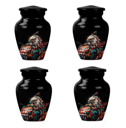 Eagle Theme 3 Inch Keepsake Pack of 4