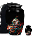 Eagle Theme Large Urn With 1 Keepsake Urn
