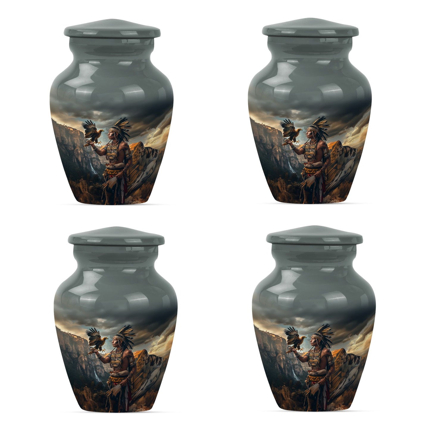 Tribe Man Urn