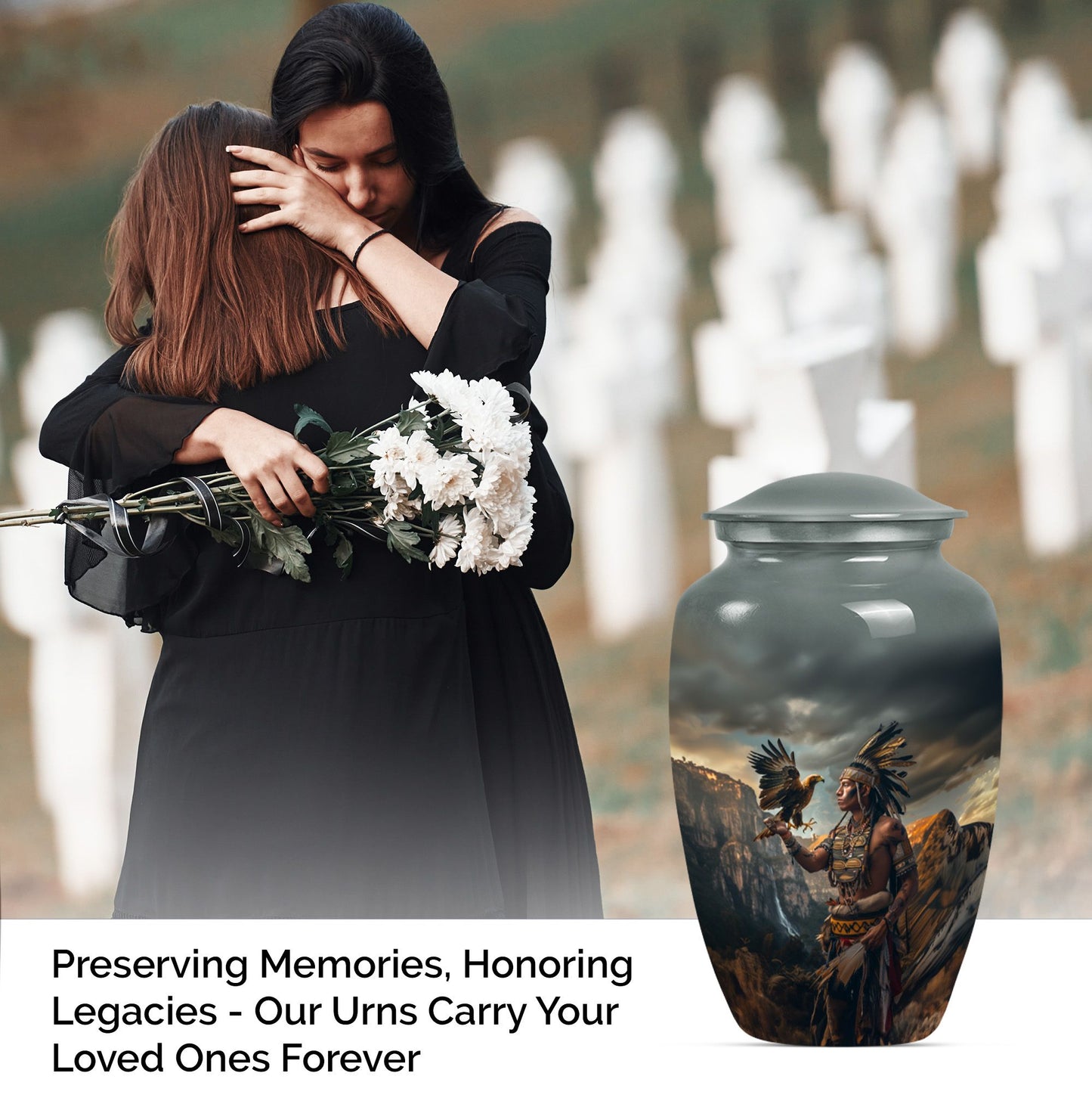 Tribe Man Urn