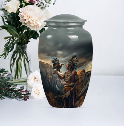 Tribe Man Urn