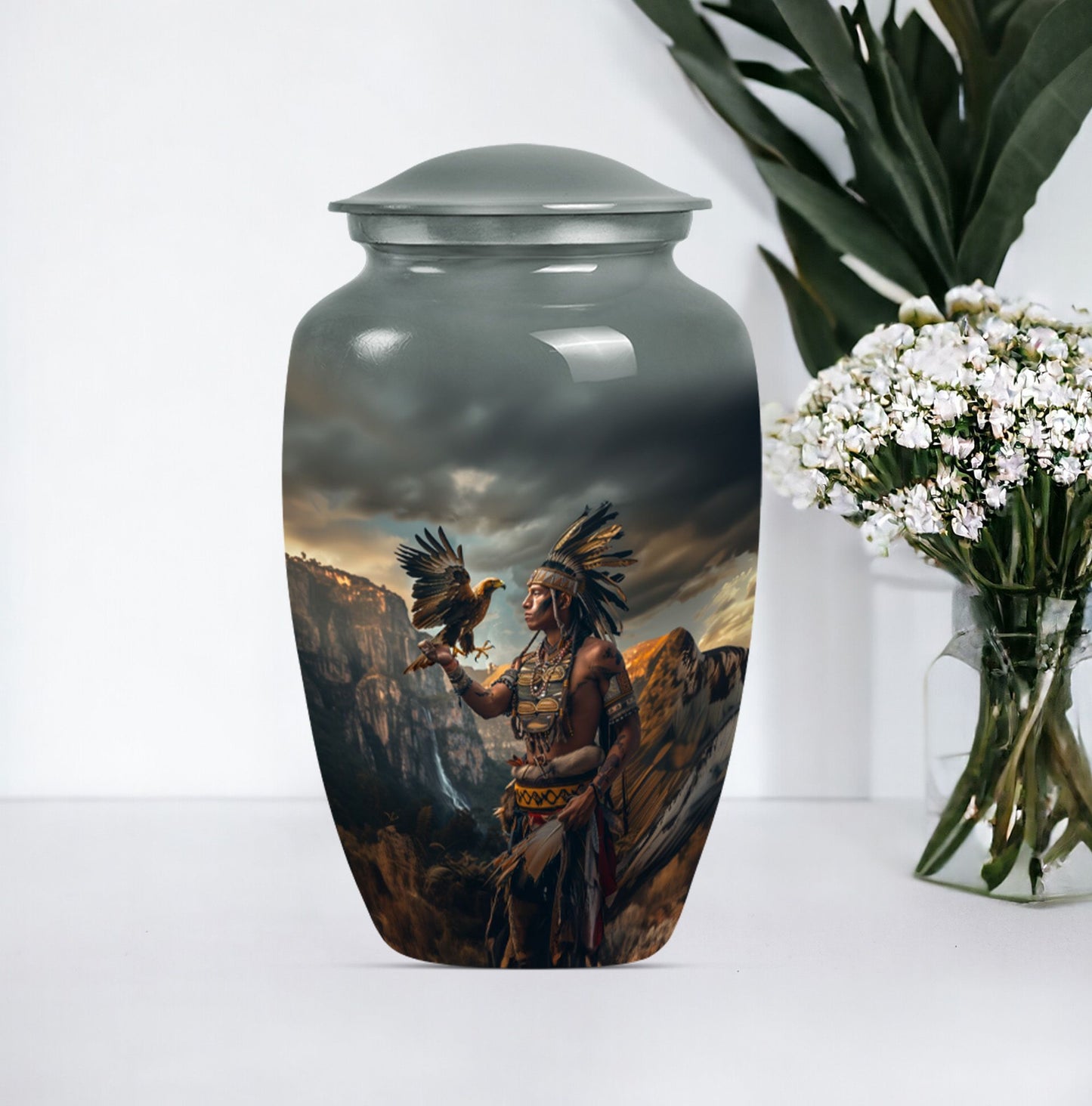 Tribe Man Urn
