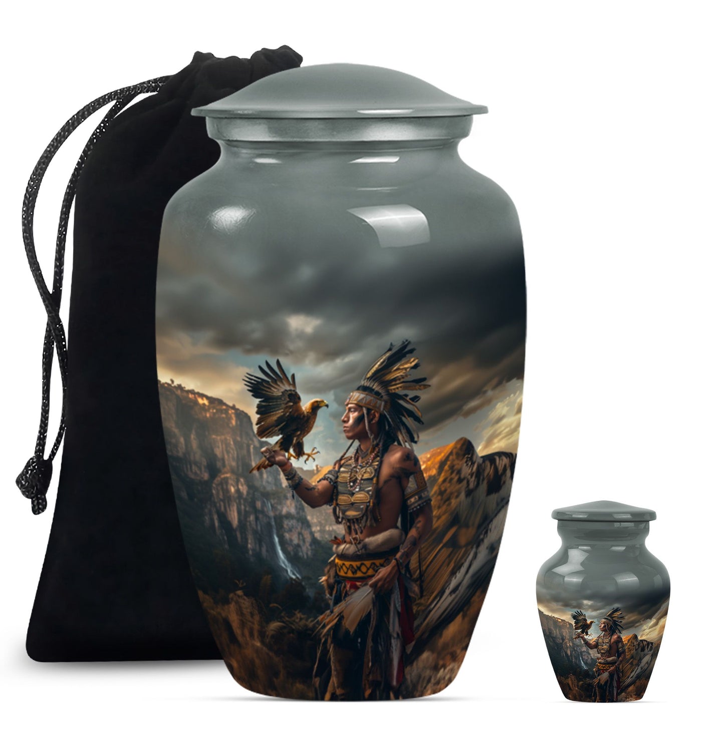 Tribe Man Urn