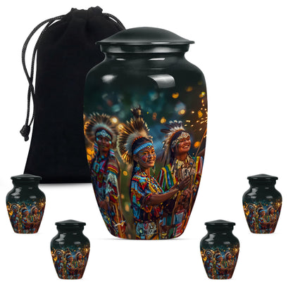 10-inch classic tribe Man Urn