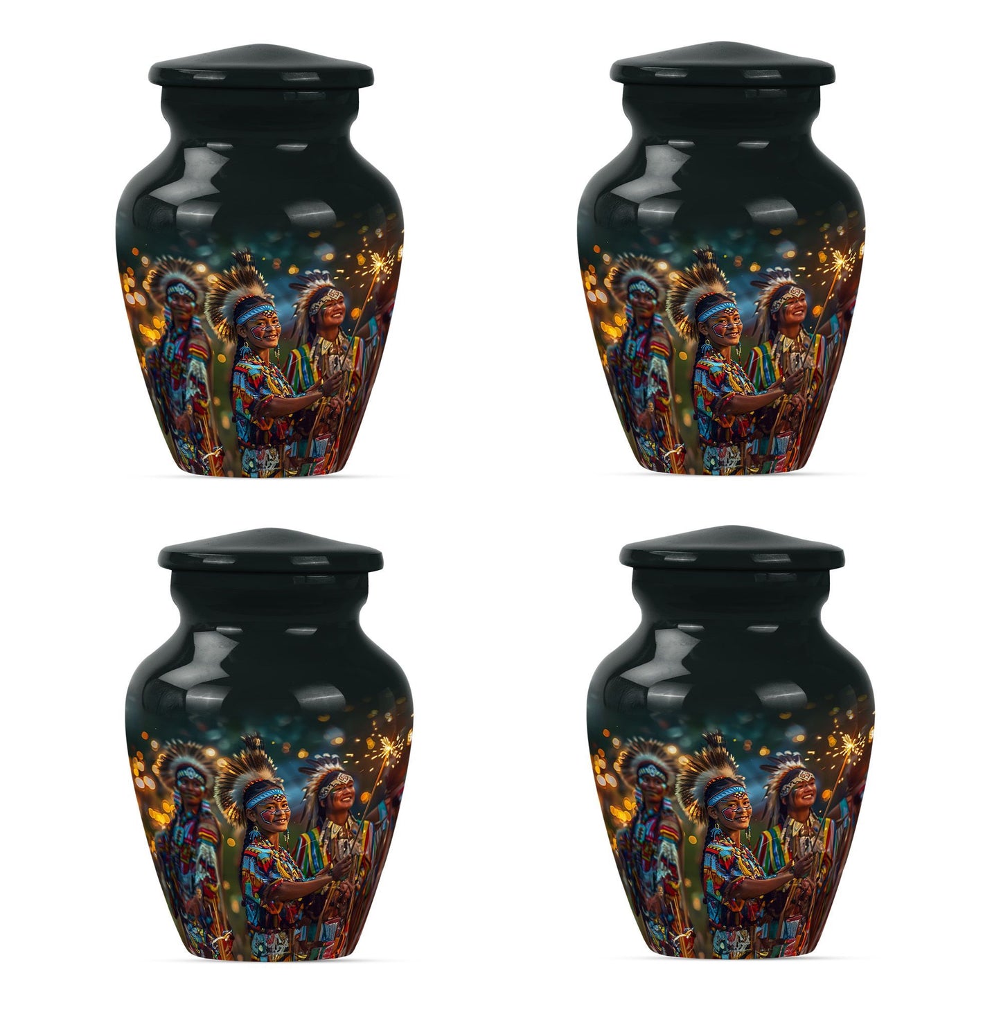 10-inch classic tribe Man Urn