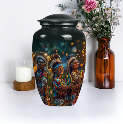 10-inch classic tribe Man Urn