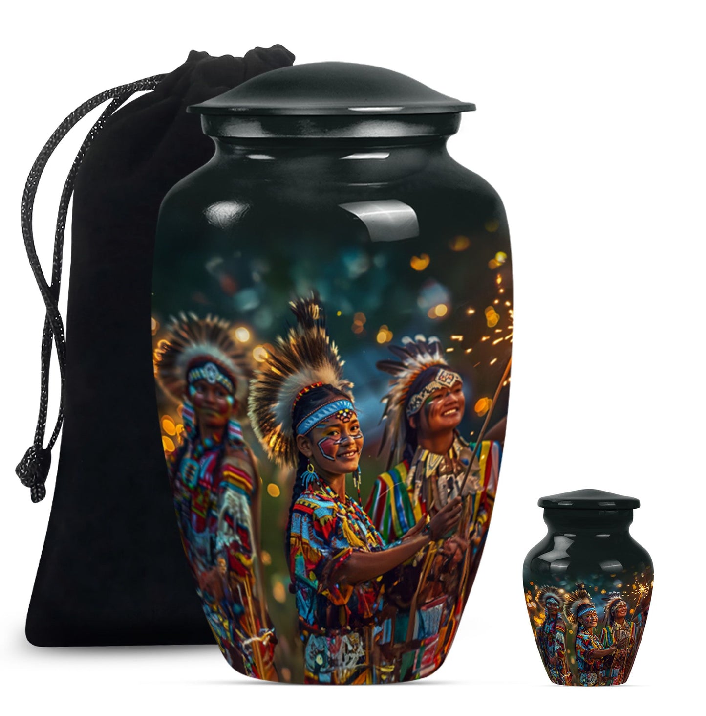 10-inch classic tribe Man Urn