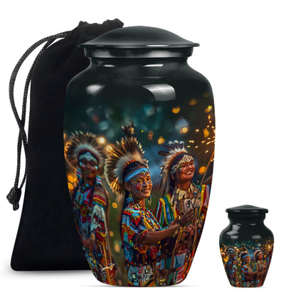 10-inch classic tribe Man Urn