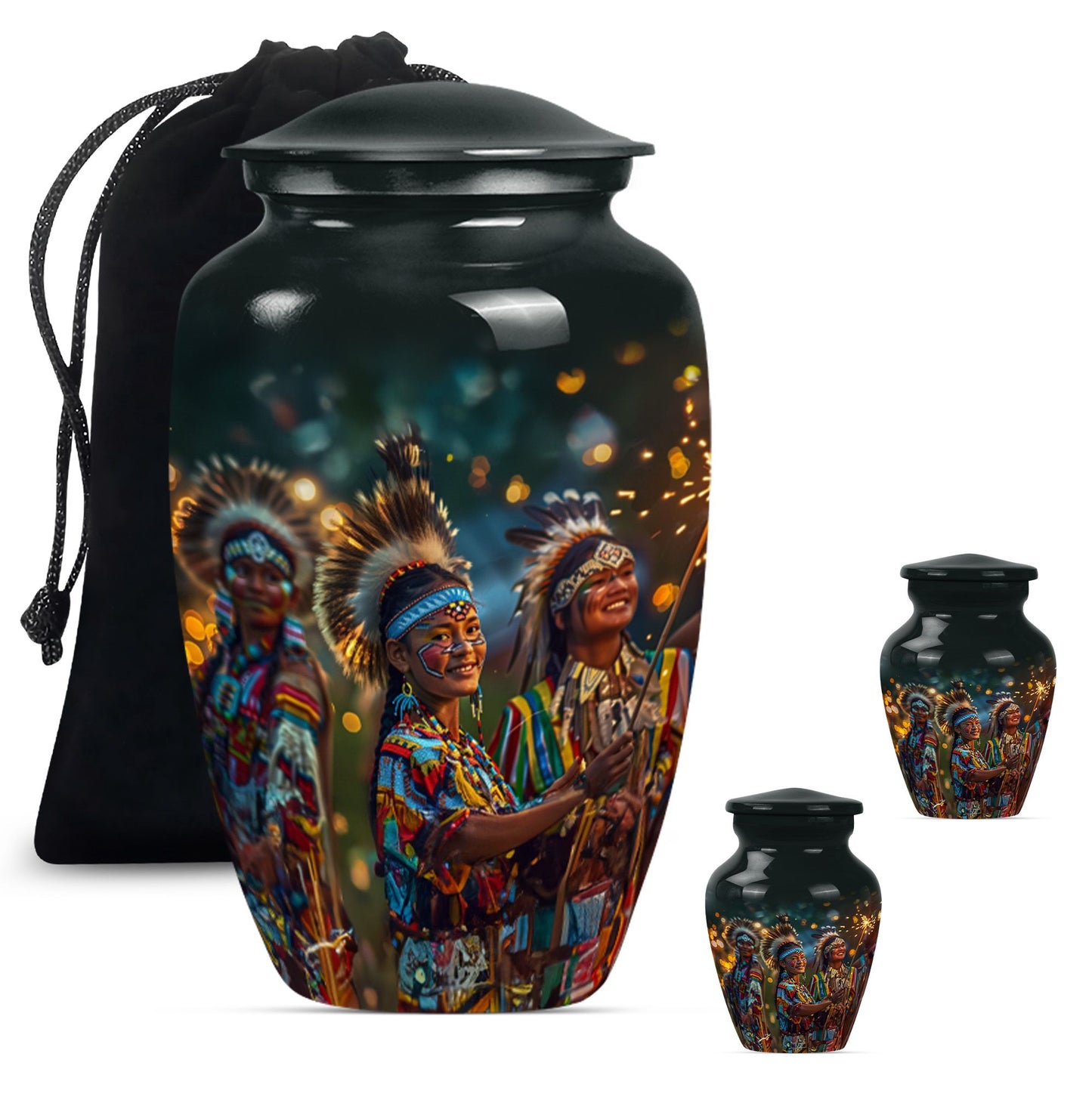 10-inch classic tribe Man Urn