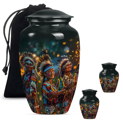 10-inch classic tribe Man Urn