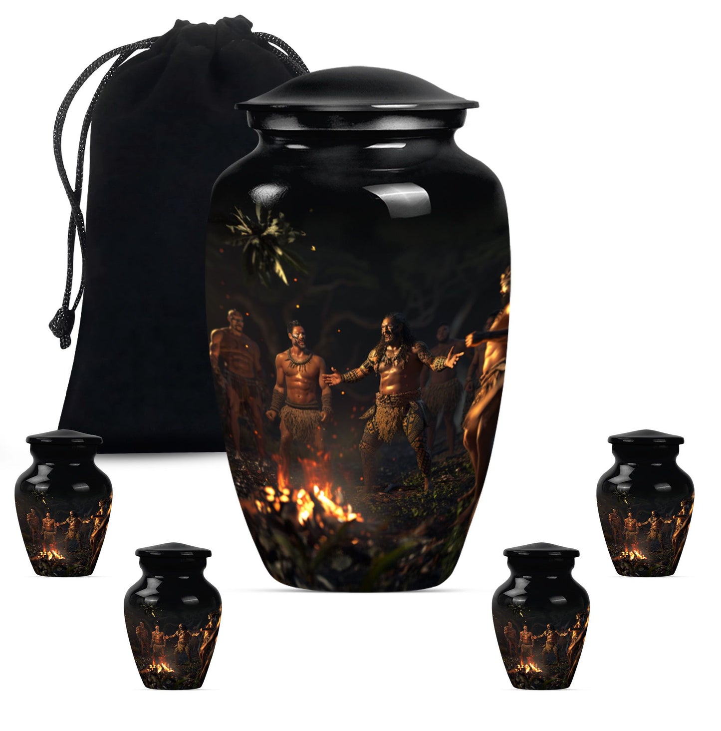 tribe Man Urn