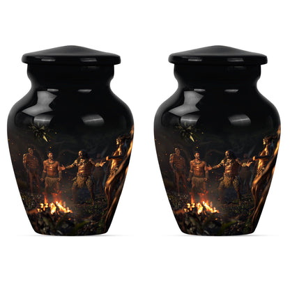 tribe Man Urn