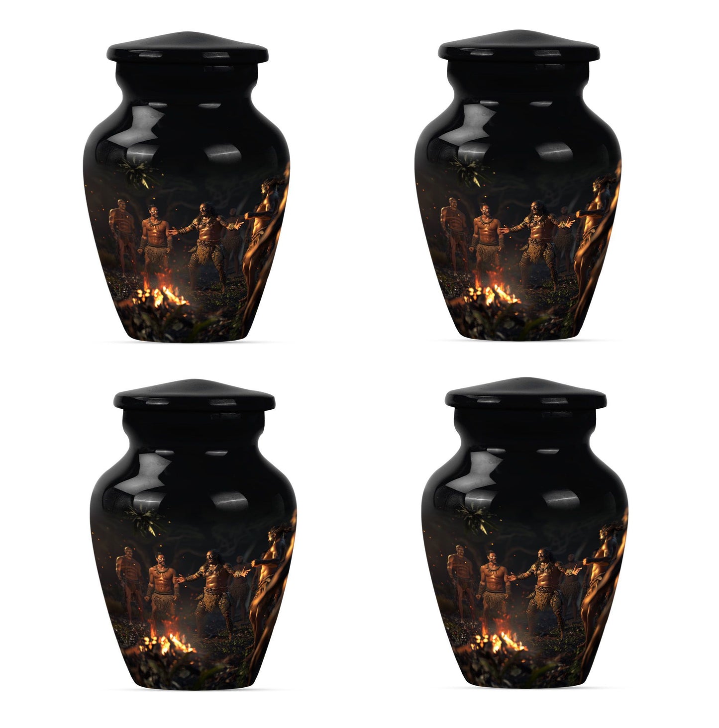 tribe Man Urn