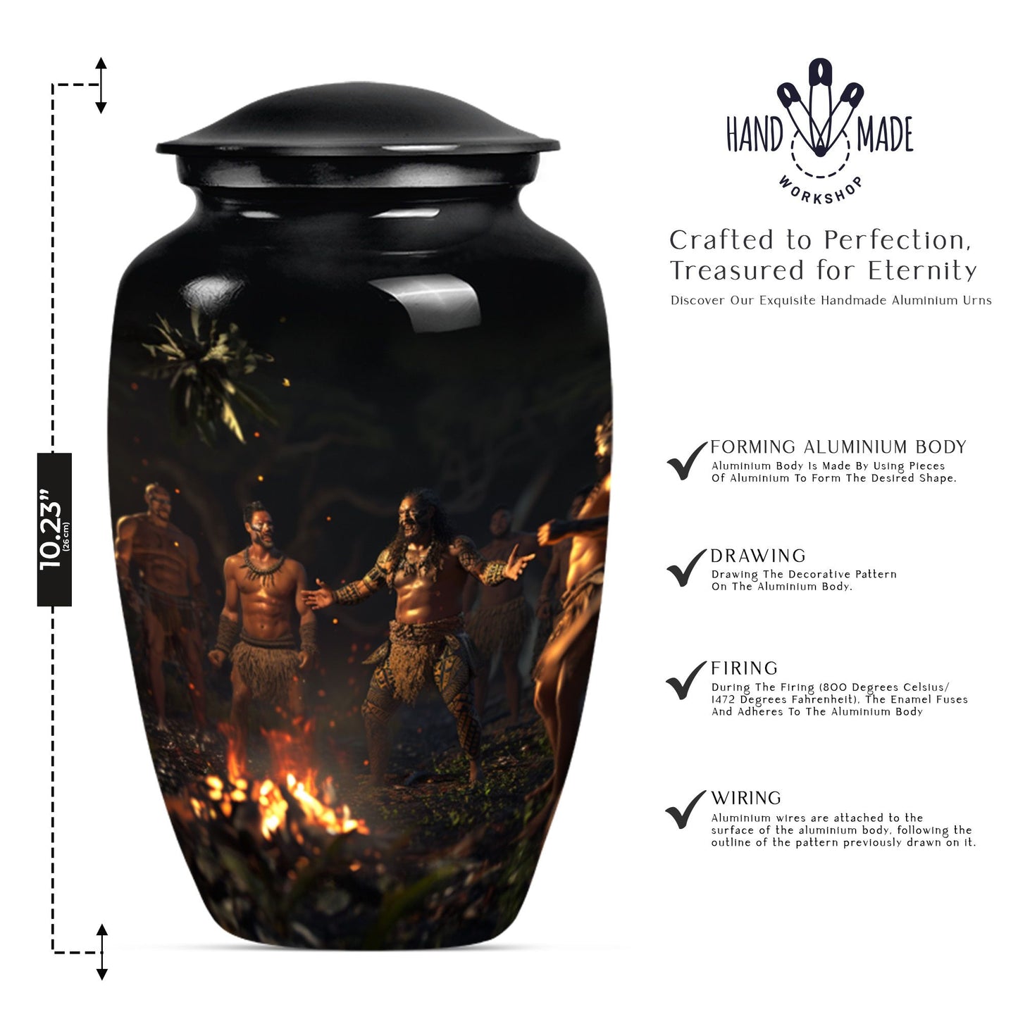 tribe Man Urn