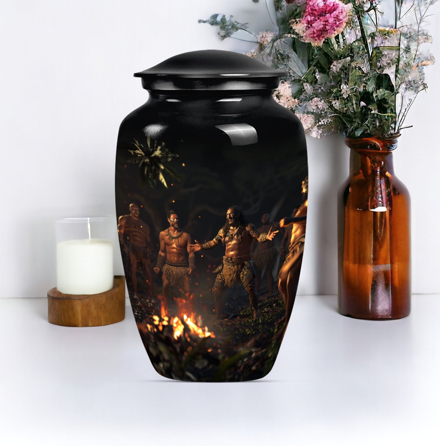 tribe Man Urn