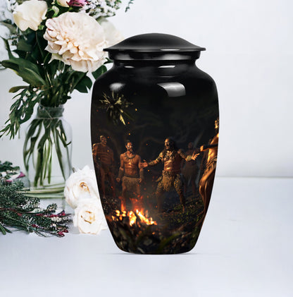 tribe Man Urn