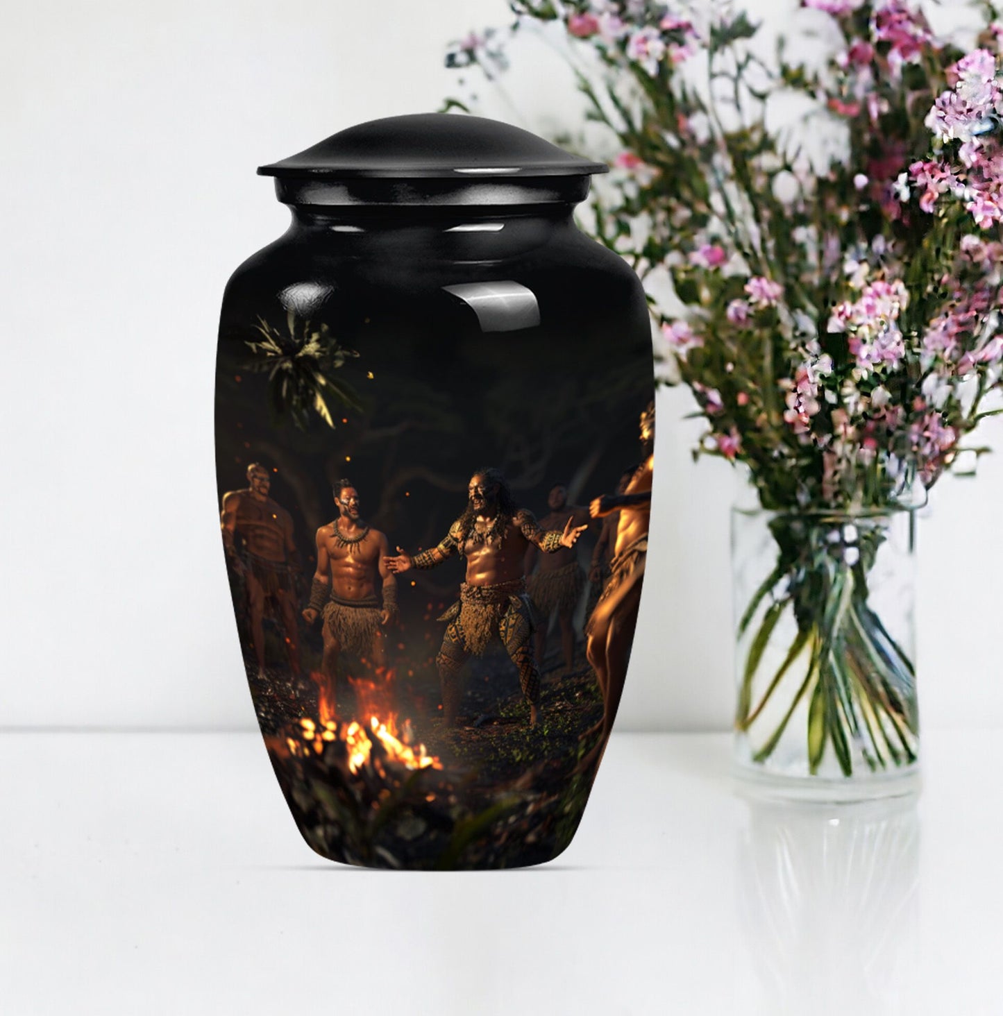 tribe Man Urn