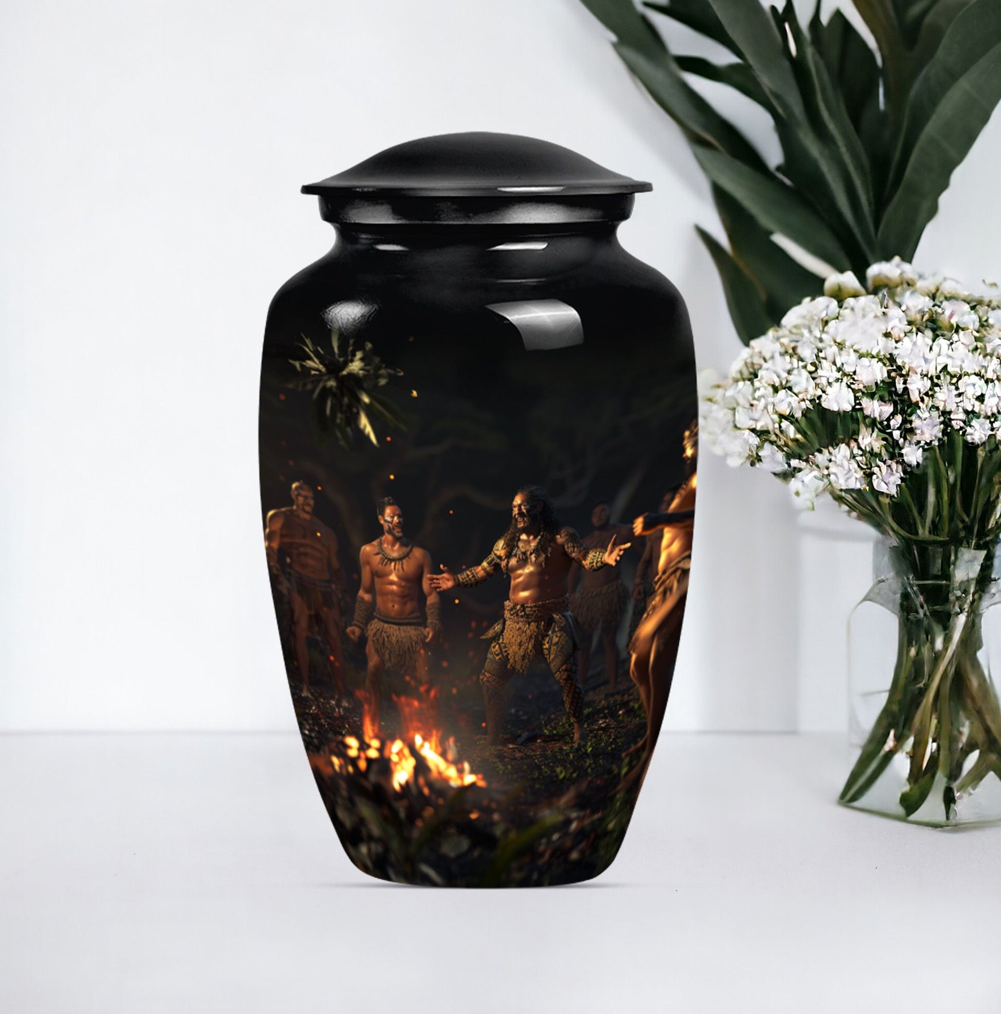 tribe Man Urn