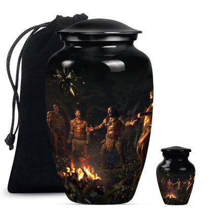 tribe Man Urn