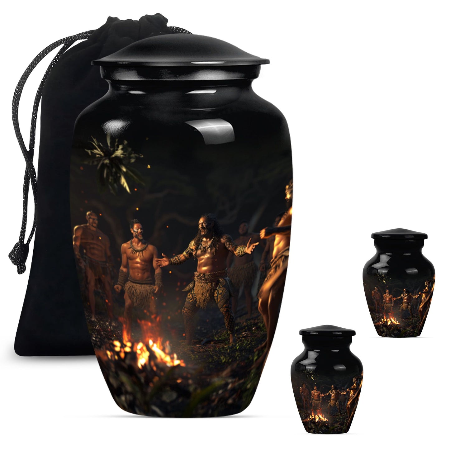tribe Man Urn