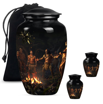 tribe Man Urn