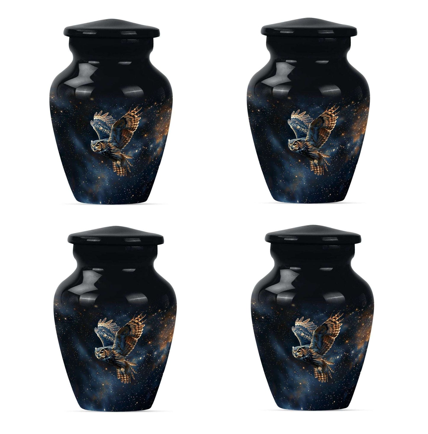 Owl Theme 3 Inch Keepsake Pack of 4