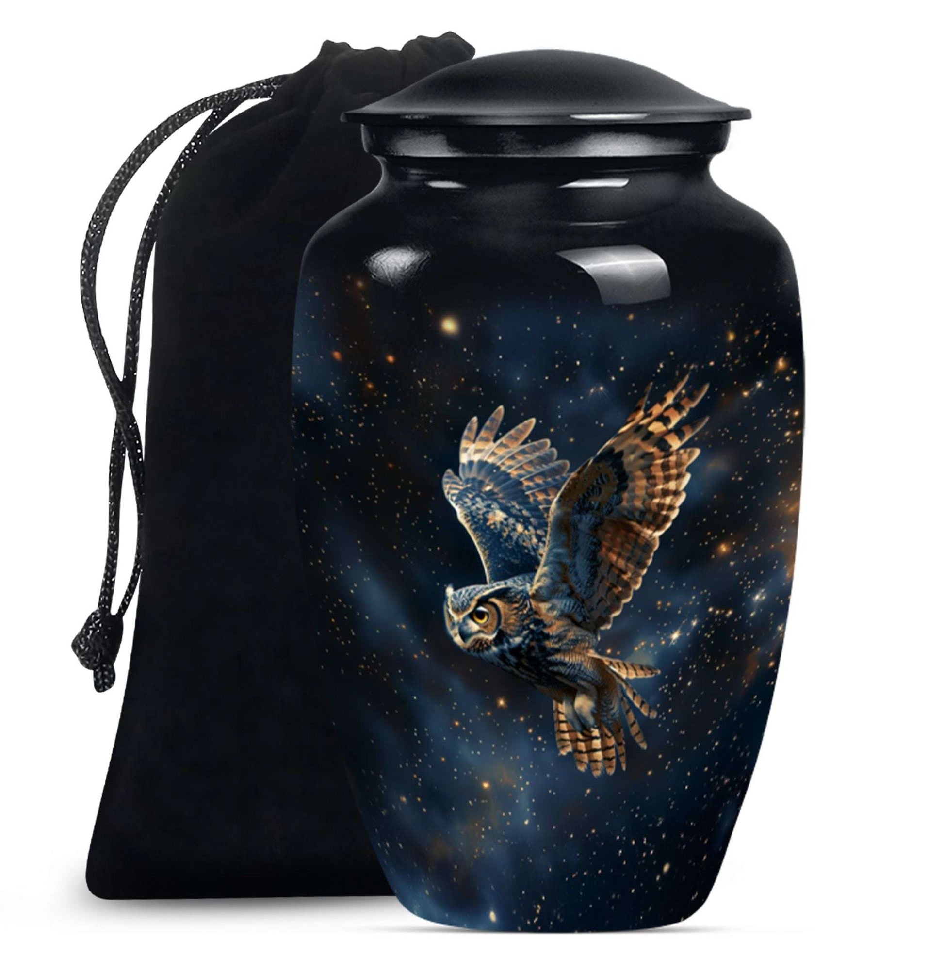 Owl Theme Large Urn 10 Inch