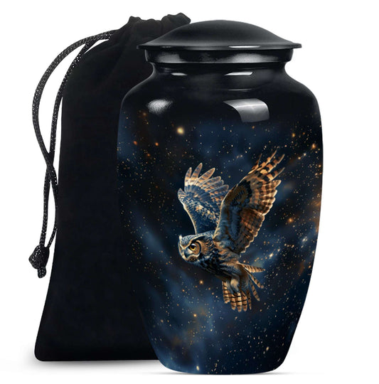 Owl Theme Large Urn 10 Inch