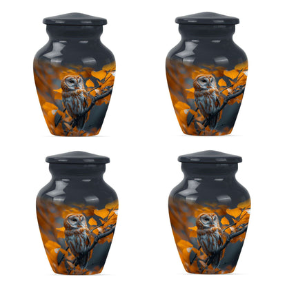 Owl Theme 3 Inch Keepsake Pack of 4