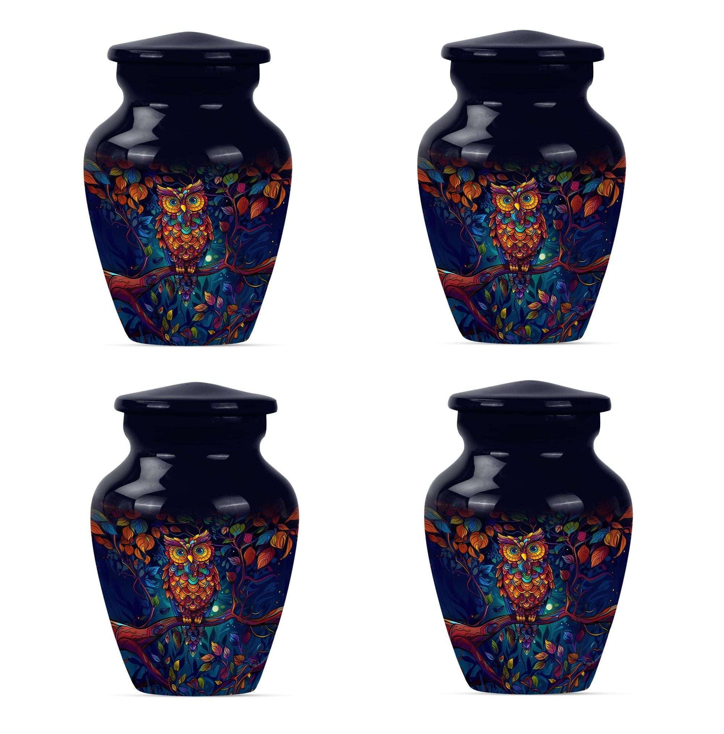 Owl Theme 3 Inch Keepsake Pack of 4