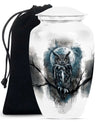 Owl Theme Large Urn 10 Inch