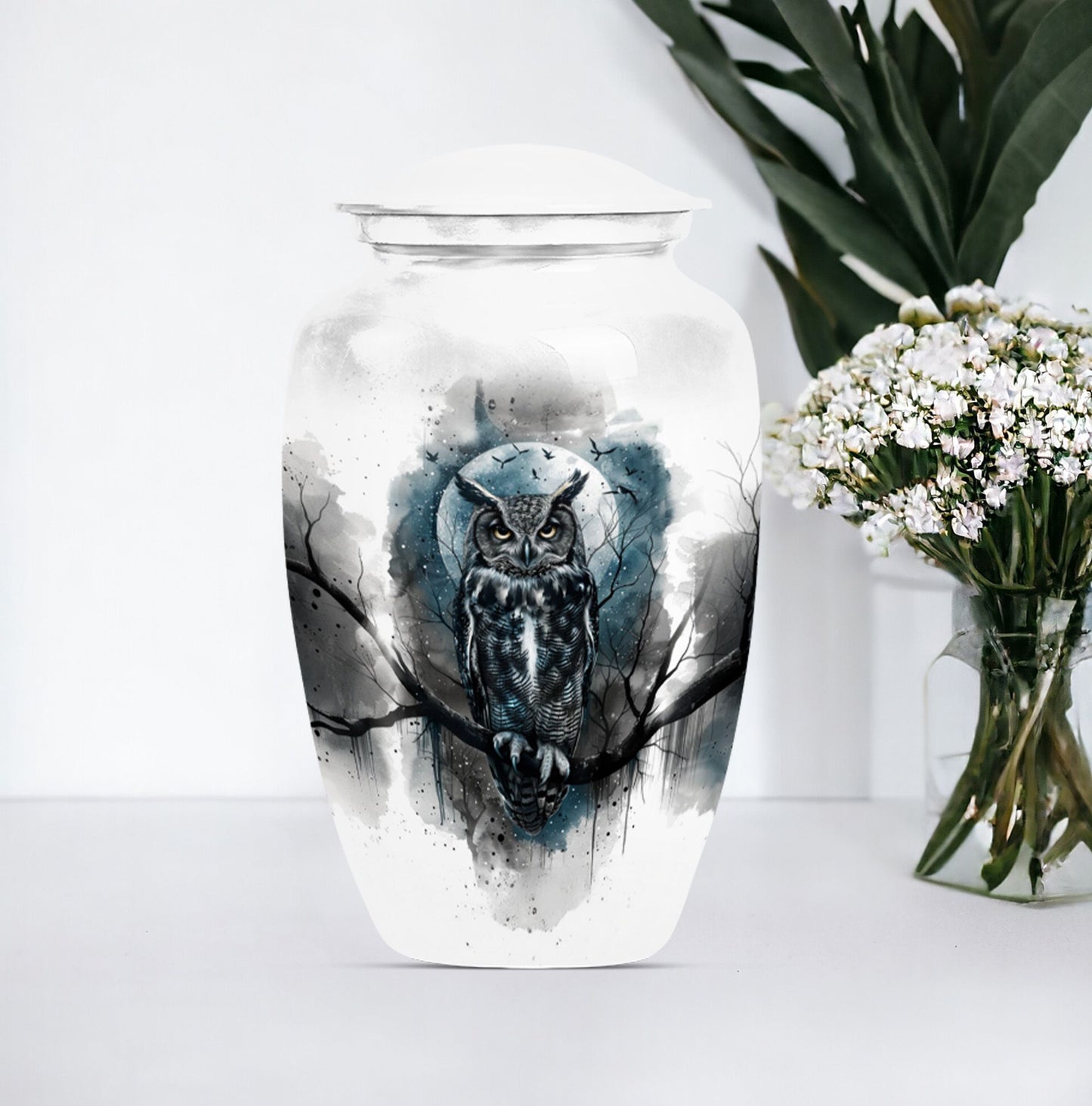 owl urn