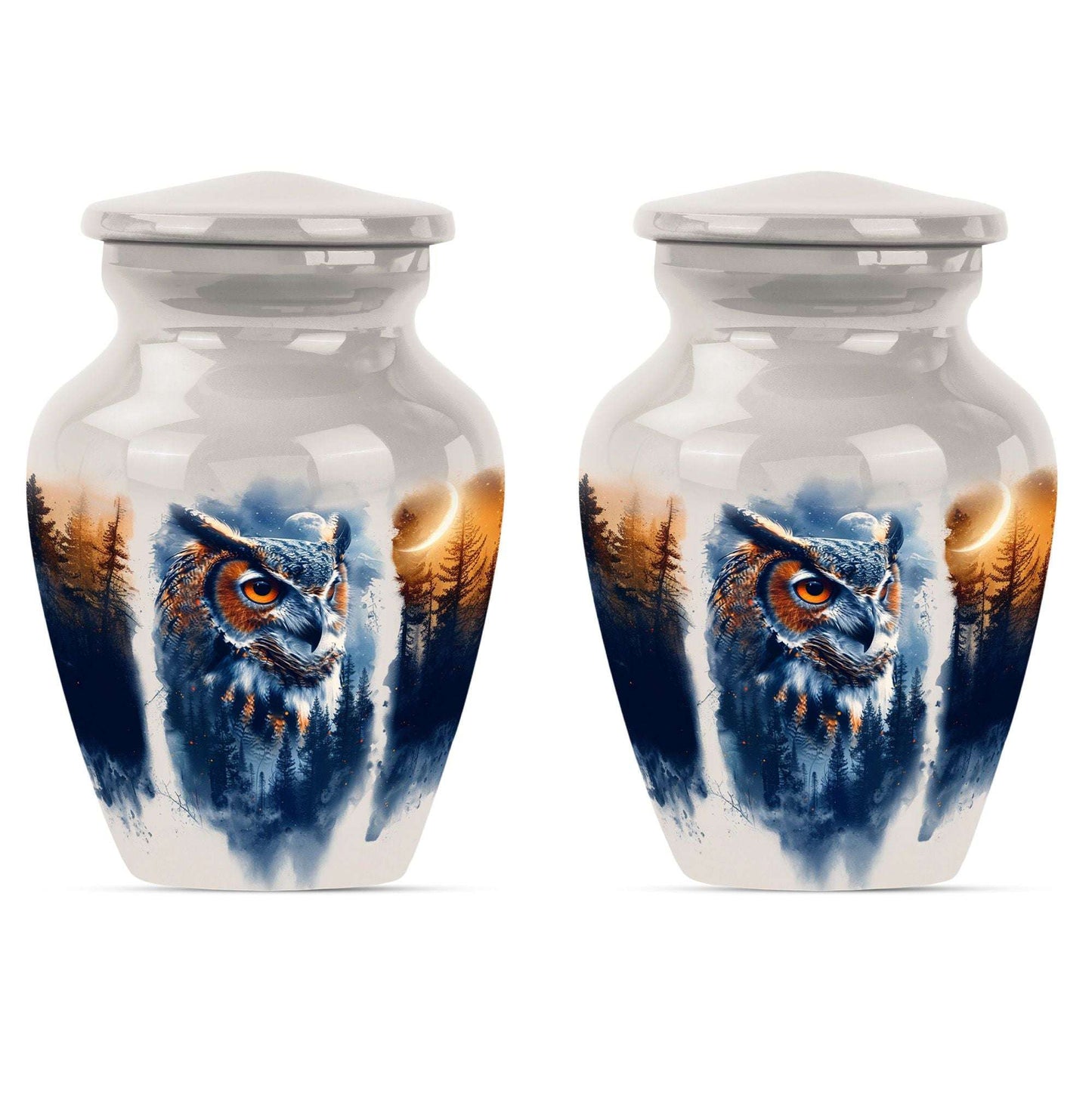 Owl Theme 3 Inch Keepsake Pack of 2