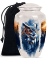 Owl Theme Large Urn 10 Inch