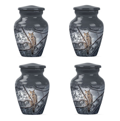 Owl Theme 3 Inch Keepsake Pack of 4