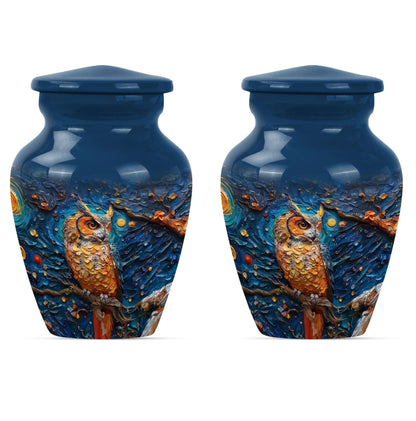 Owl Theme 3 Inch Keepsake Pack of 2