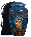 Owl Theme Large Urn 10 Inch