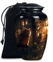 Owl Theme Large Urn 10 Inch