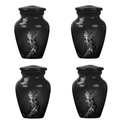 Owl Theme 3 Inch Keepsake Pack of 4