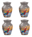 Macaw Parrot Theme 3 Inch Keepsake Pack of 4