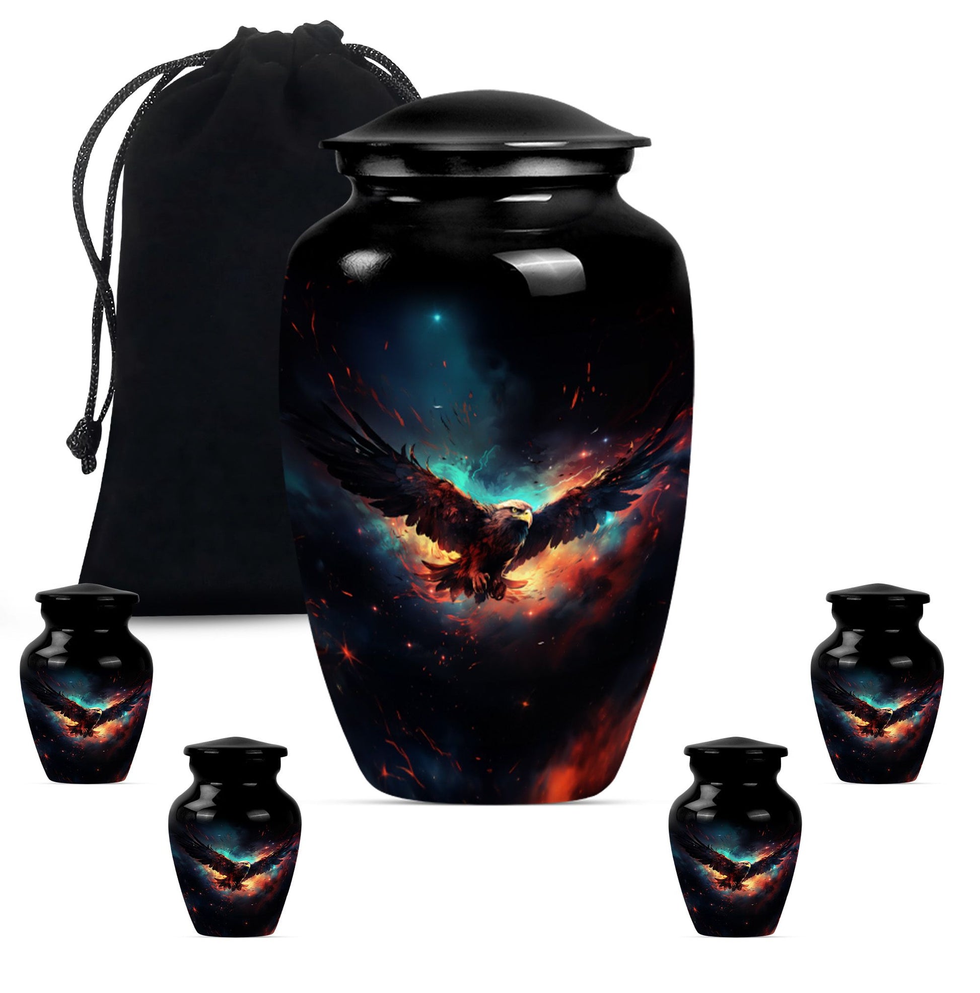 EAGLE urn for human ashes